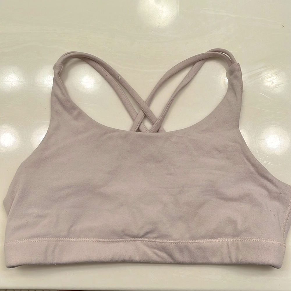 Athleta girl light pink sports bra. GREAT CONDITION!!